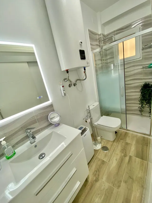 Amplio Bajo Junto Al Mar (segunda linea de playa) Apartamento turistico — 16