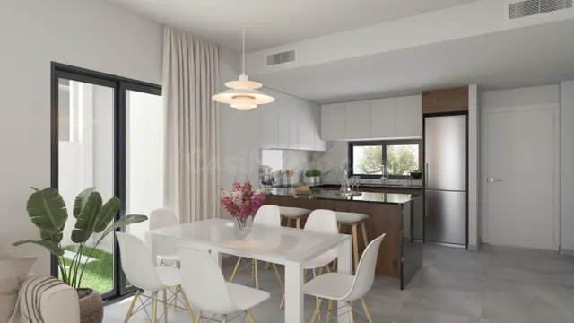 Apartamentos planta baja con parcela privada y planta alta c
