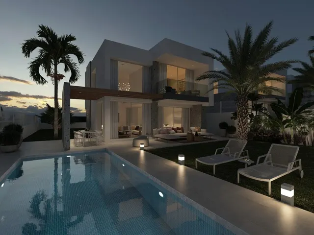 Villa de lujo con jardin y piscina privada Sierra Cortina Finestrat — 3