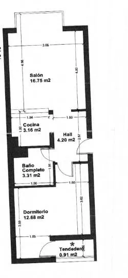 Apartamento en Zona Centro, junto a Calle del Cristo — 35