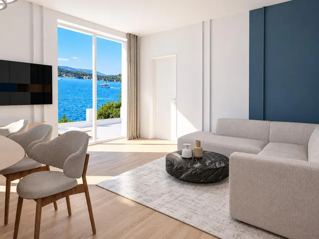 Exclusiva vivienda de obra nueva con jardín, dos terrazas y piscina privada junto al mar en la costa Dalmata — 26