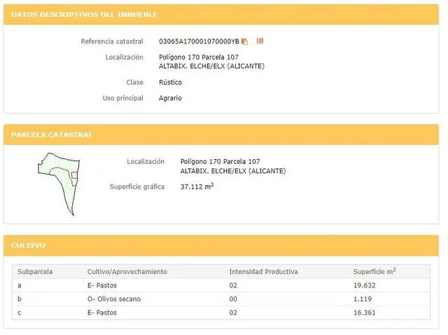 Parcela con terreno rústico de 37.000m2 en zona Bonavista — 6