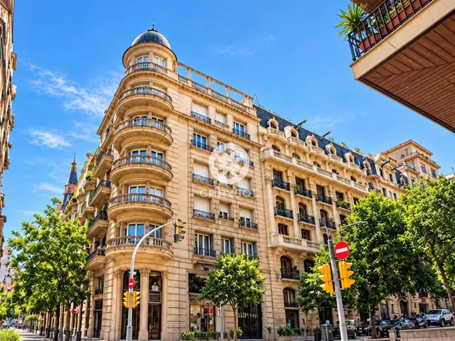 Amplia vivienda a reformar en una finca clásica de Sant Gervasi-Galvany. — 6