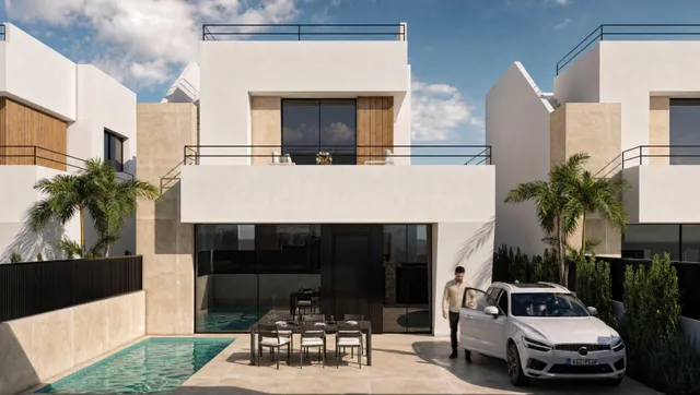 Villa de nueva construcción con 3 dormitorios en Condado de 