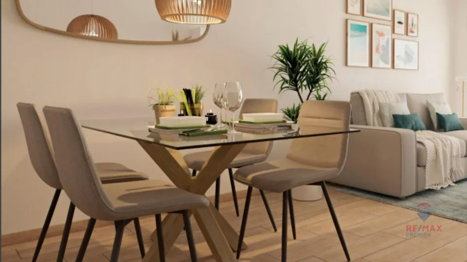 Nuevo apartamento de 2 habitaciones y 1 baño cerca de la playa de Mil Palmeras
