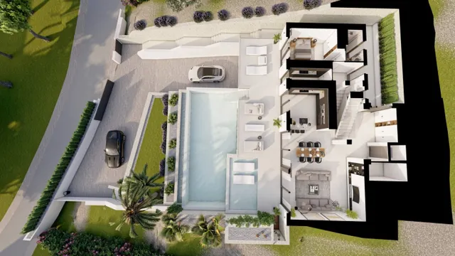 IMPRESIONANTE VILLA DE LUJO DE 4 DORM.DE NUEVA CONSTRUCCIÓN  EN ALTEA — 18