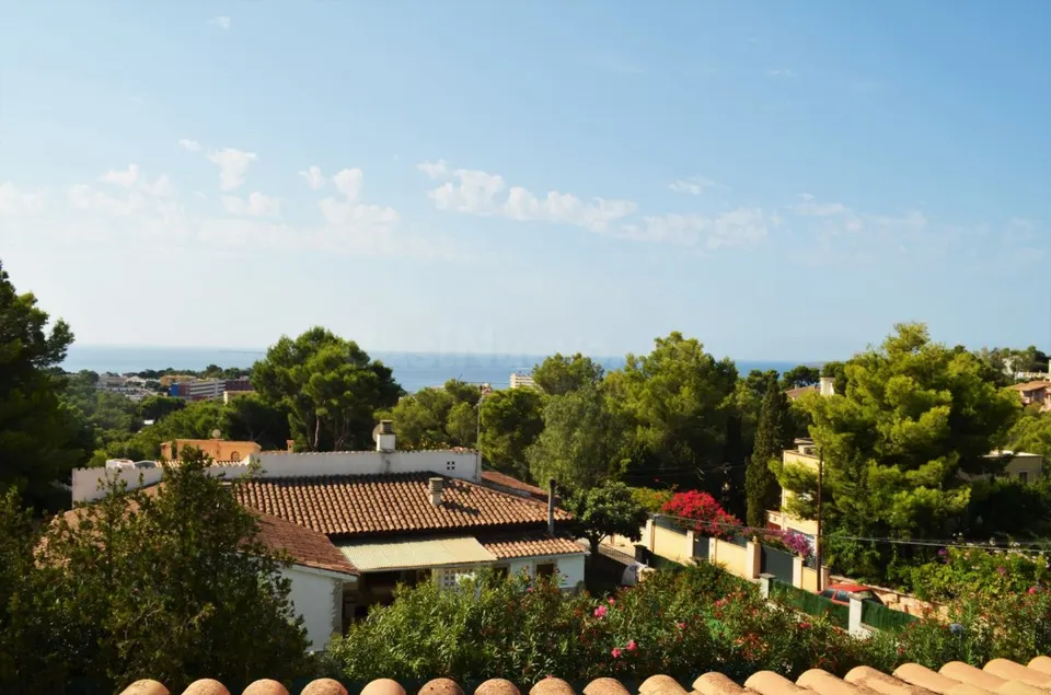 Chalet con vistas al mar