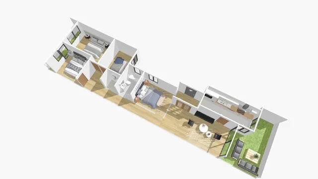 Vivienda SIN ASCENSOR de cuatro dormitorios en segunda línea de playa — 49