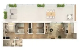 En venta apartamentos en Residencial Mirador Beach Moncofa — 13