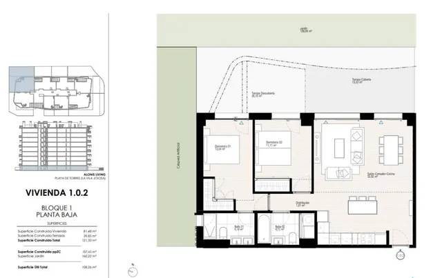 Apartamento 3 habitaciones 127m² en venta - Playas Del Torres — 13