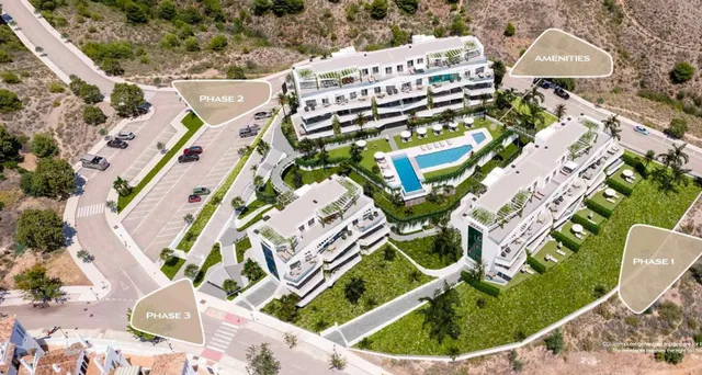 Atico de 3 dormitorios y 2 baños con vistas al mar. Mijas - foto 4