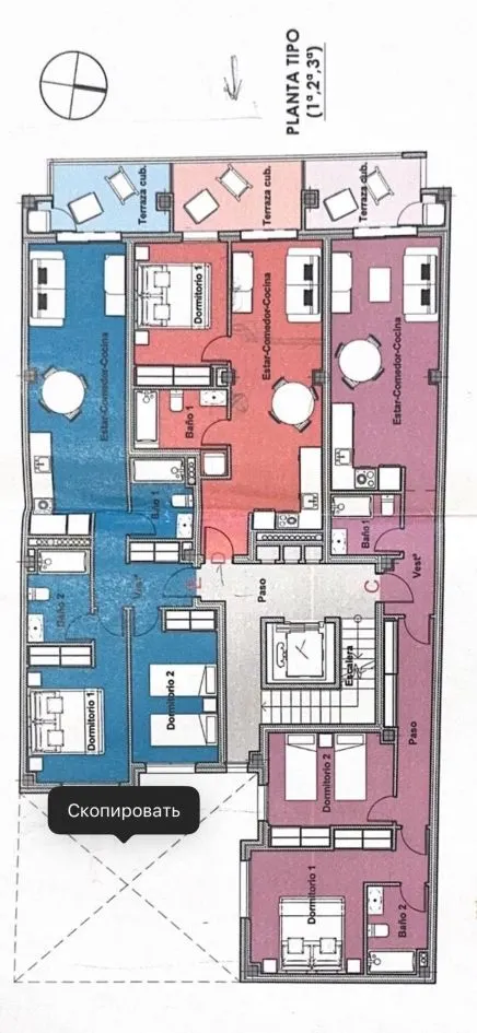 Apartamento 1 habitación 54m² en venta - Estacion de autobuses — 21