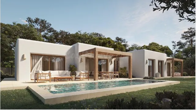Residencial ibicenco 4 viviendas Benissa costa