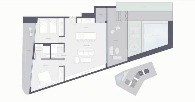 Apartamento 3 habitaciones 109m² en venta - Parque Central — 23