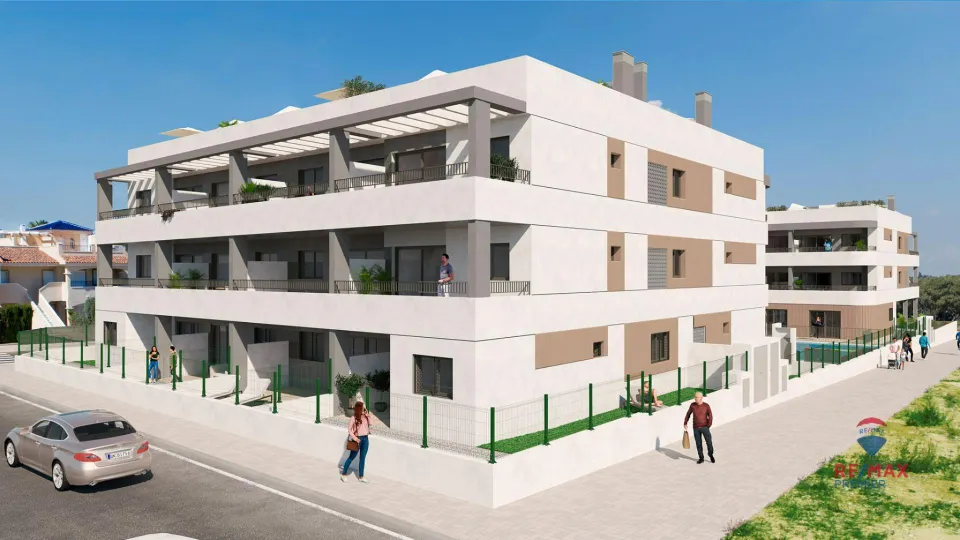 Nuevo apartamento de 2 habitaciones y 2 baños cerca de la playa de Mil Palmeras