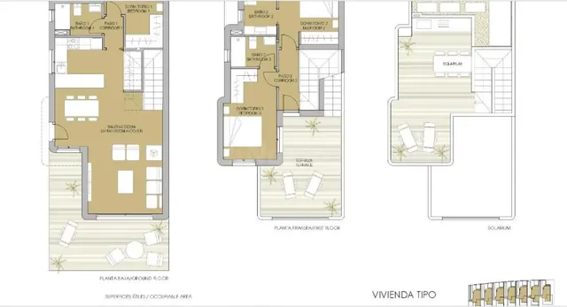 Villa 3 habitaciones 158m² en venta - Lo Romero Golf — 6