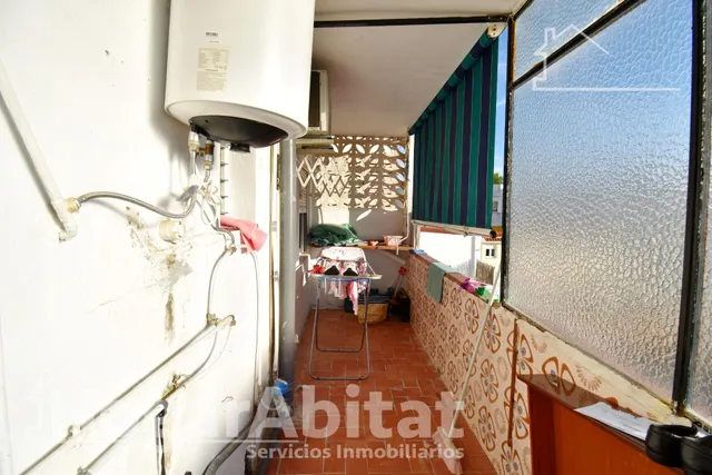 ¡Palmera centro! Acogedor y muy luminoso con terraza y balcón, todo amueblado — 8