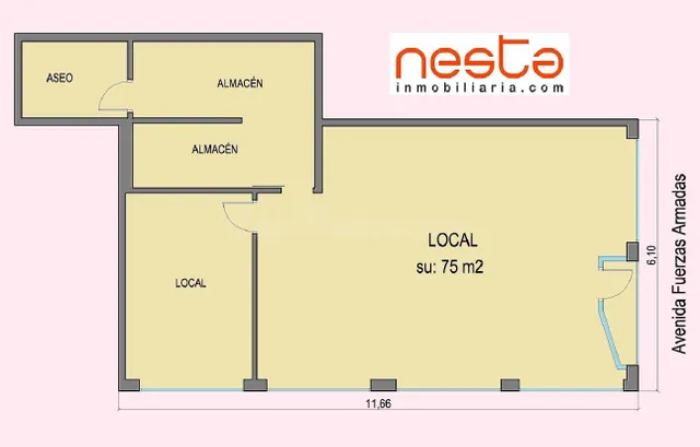 LOCAL COMERCIAL EN ALQUILER FRENTE A UNIVERSIDAD.