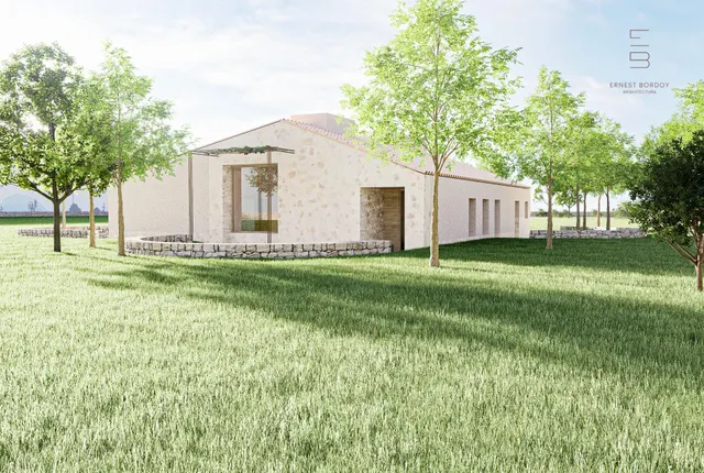 Solar rústico edificable con proyecto de vivienda en Felanitx — 6