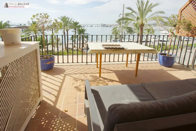 ALQUILER SOLO LARGA ESTANCIA, PISO PRIMERA LINEA, VISTA FRONTAL AL MAR, PUERTO ALCUDIA — 8
