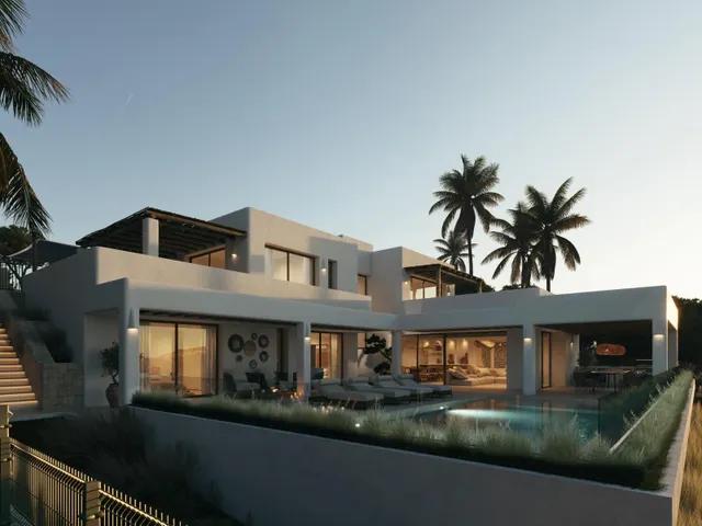 Villa de lujo nueva en construcción con vistas al mar cerca de Moraira — 3