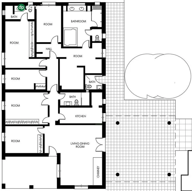Chalet independiente con pozo propio y placas solares — 38