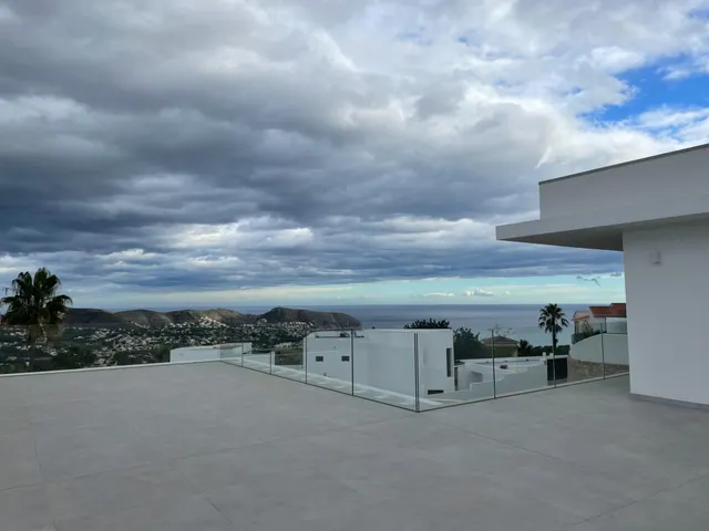Nuevo y moderno Chalet en Benimeit, Moraira con vistas al mar — 4