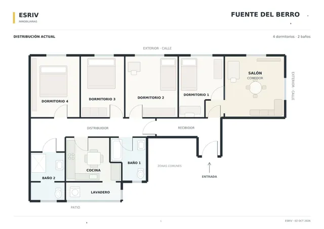 Piso 4 habitaciones 144m² en venta - Goya — 38