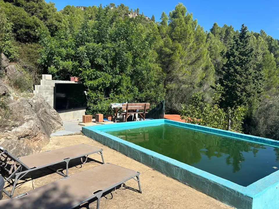 Espectacular finca rústica de 9,7 hectáreas con vivienda, piscina y vistas al Parque Natural dels Ports