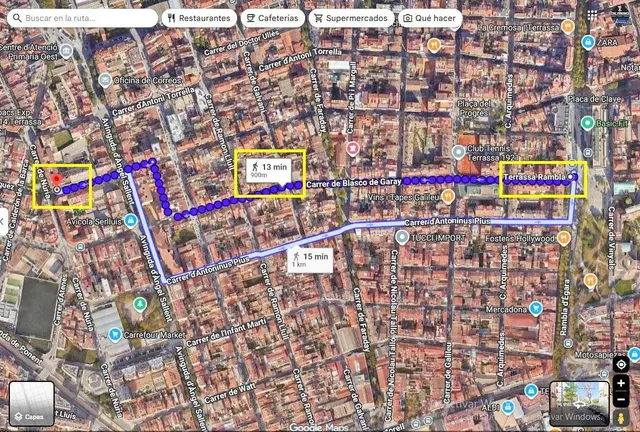 Piso exterior en planta baja con gran patio privado en Terrassa — 30