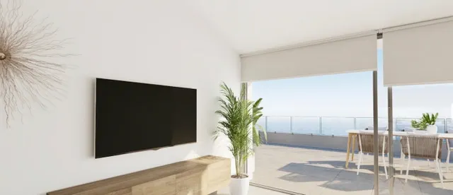 *** OBRA NUEVA TERMINADA. ATICO FRENTE AL MAR, LISTO PARA ENTRAR A VIVIR !!!. — 2