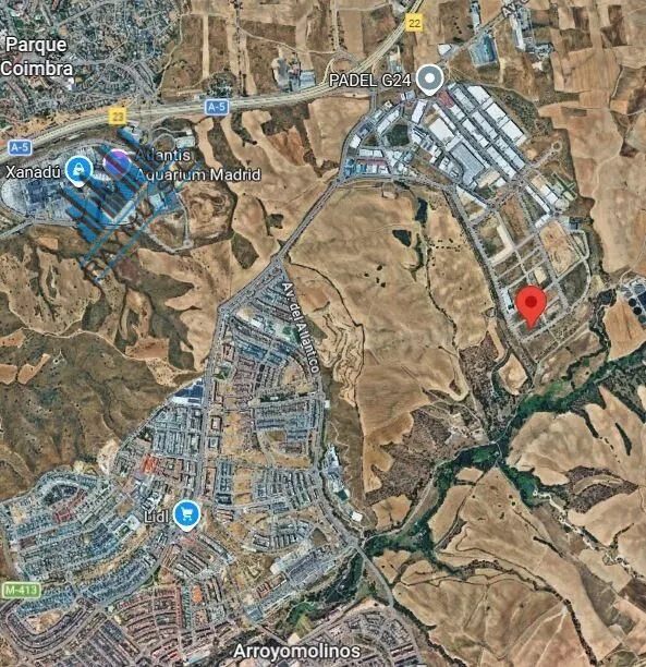 Parcela industrial de 12.676 m2 – Valdearenal Sur, Arroyomolinos