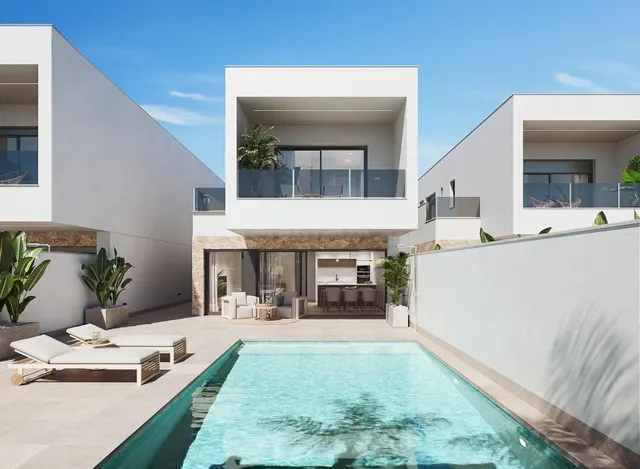Se vende villas de nueva construcción en San Pedro del Pinat - foto 5