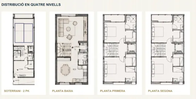 Casa adosada a la venta ubicada en sant julià con vitas , jardín, 4 suites y ascensor — 3