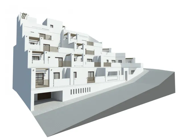Solar con proyecto y licencia 10 viviendas, garajes y trasteros — 3