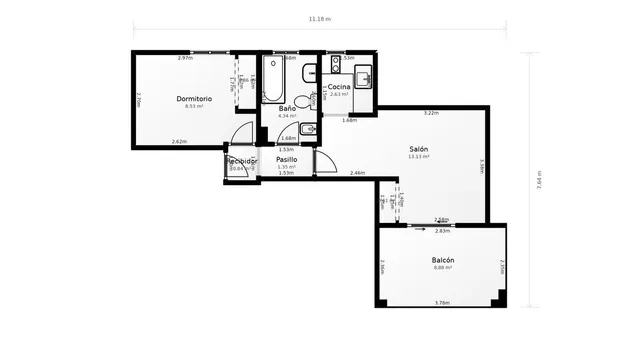 Apartamento 1 habitación 56m² en venta - Riviera del sol — 21