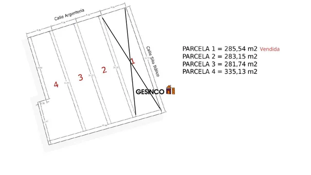 SOLAR CON 3 PARCELAS DISPONIBLES EN VENTA — 4