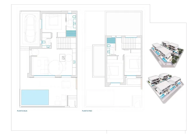 Pareado de obra nueva con piscina privada y jardín en Dolores — 30