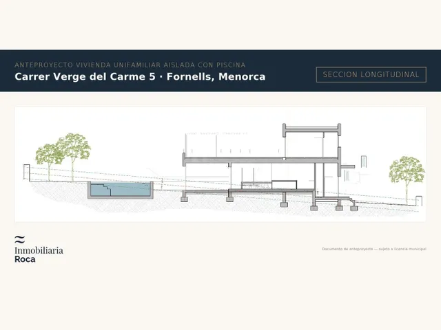 F254 - Nuevo proyecto casa unifamiliar en Fornells - foto 5