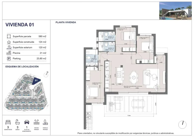 Villa 3 habitaciones 244m² en venta - Dorado Country Club — 32