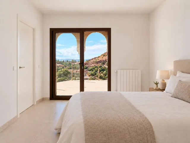 Adosados de nueva construcción con vistas a la montaña en Sierra Cabrera, Almería — 12