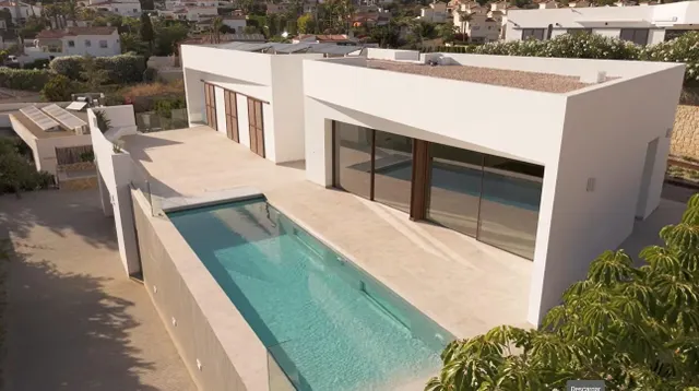 Villa moderna lista para entrar en la costa de Benissa y Calpe — 30
