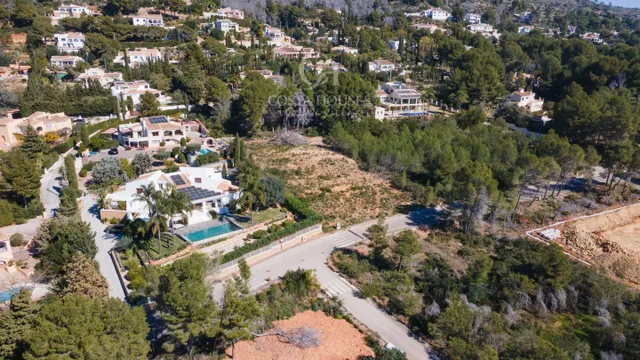 En venta parcela con licencia y proyecto de villa de lujo en la prestigiosa zona del montgo javea — 24