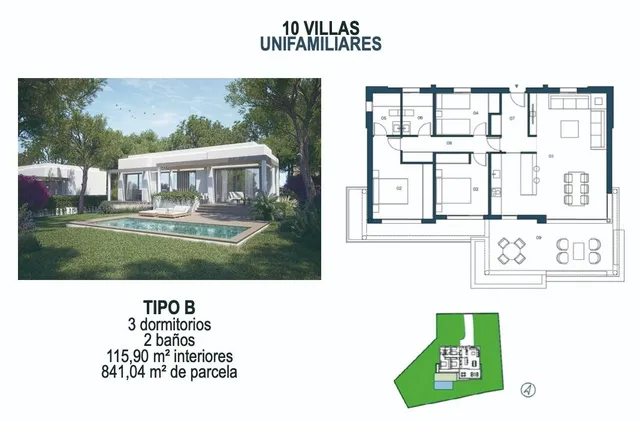 OBRA NUEVA, VILLAS, PAREADOS, ADOSADOS, JUNTO A LA TORRE DEL CATALÁN, LA ANTILLA — 16