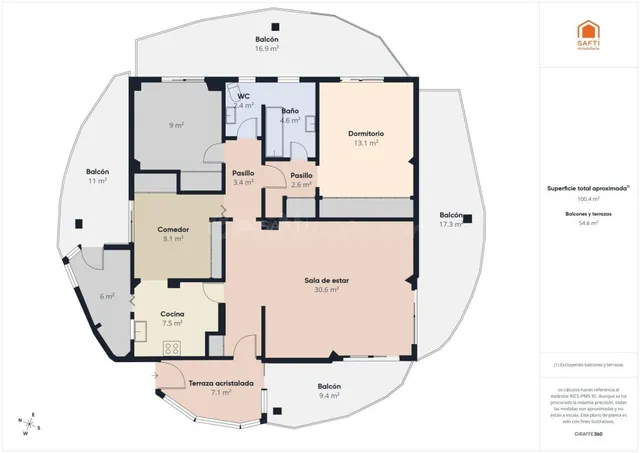 Apartamento con plaza de aparcamiento en Nuda-Propiedad  - Carrer de Son Armadams en Palma. — 50