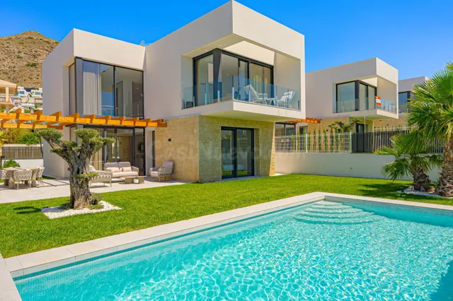 Villa Seaview. Nueva villa de lujo en venta en Finestrat. - foto 3