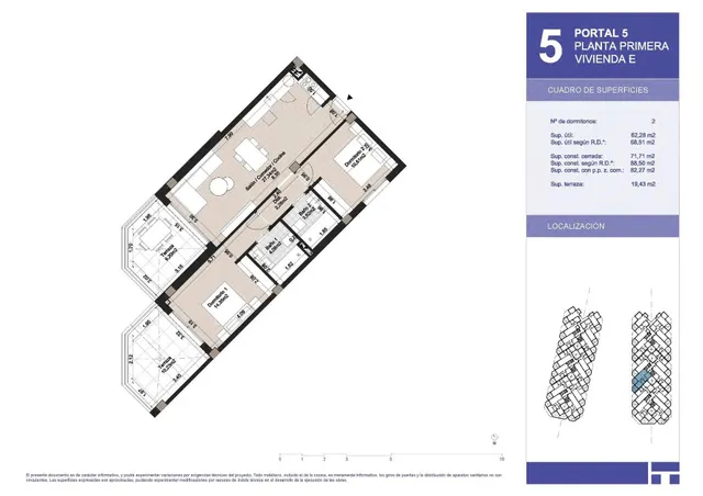 Apartamento 2 habitaciones 72m² en venta - EL MORCHE — 10