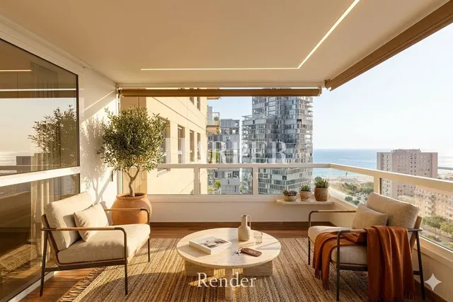 Exclusiva vivienda en altura con vistas al mar en Paseo del 