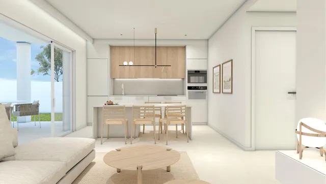 Apartamento tipo bungalow con piscina privada — 5