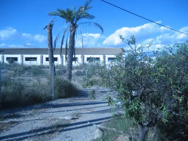 Solar Urbano de 5900 m2 con una nave- almacén de 843 m2 en s - foto 3